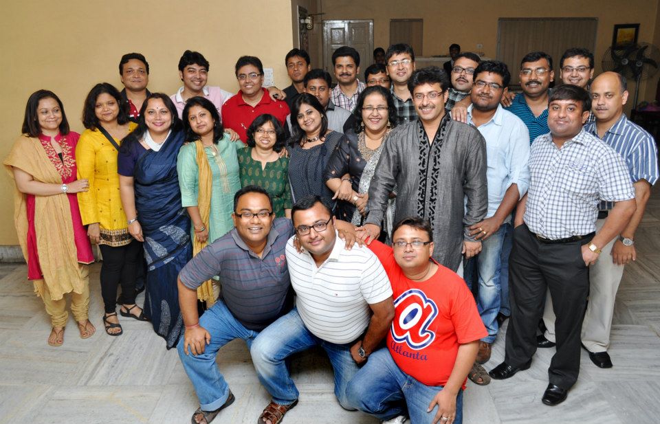 A recent re-union of the our South Point batch in Kolkata (Pix by Sanjoy Saha taken from our FB Group page)