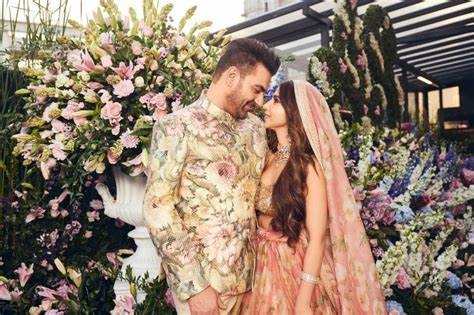 Arbaaz Khan and Shura Khan on their wedding